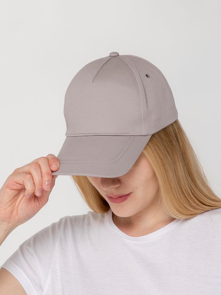 Бейсболка Convention, серая — изображение 5