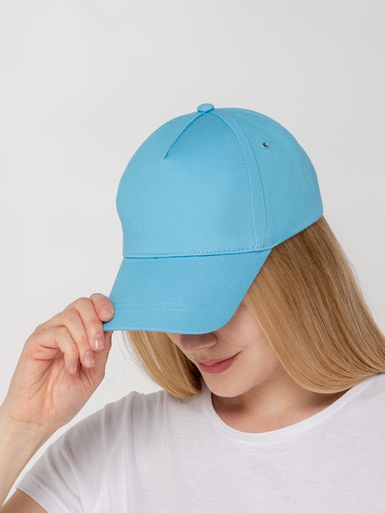 Бейсболка Convention, голубая — изображение 5