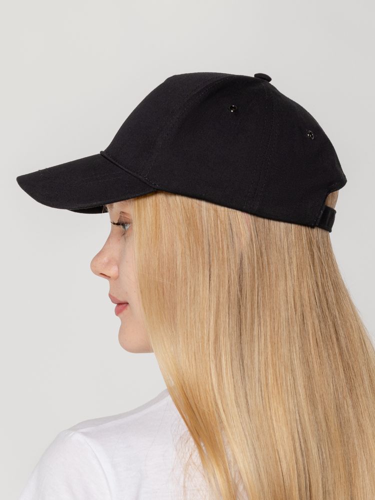 Бейсболка Convention, черная — изображение 8