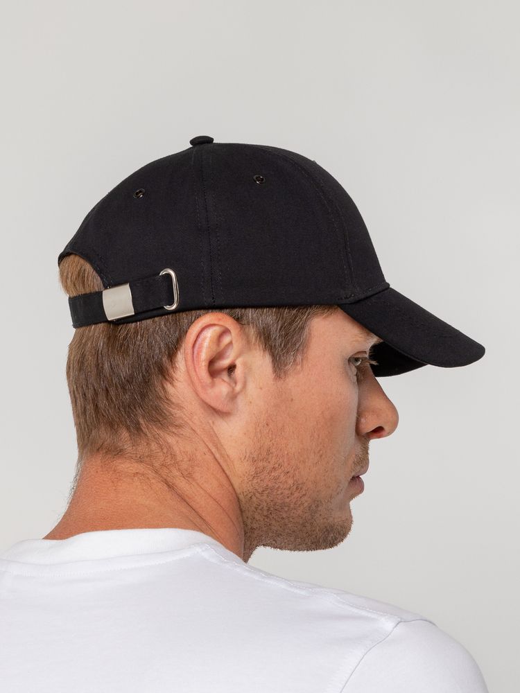 Бейсболка Convention, черная — изображение 6