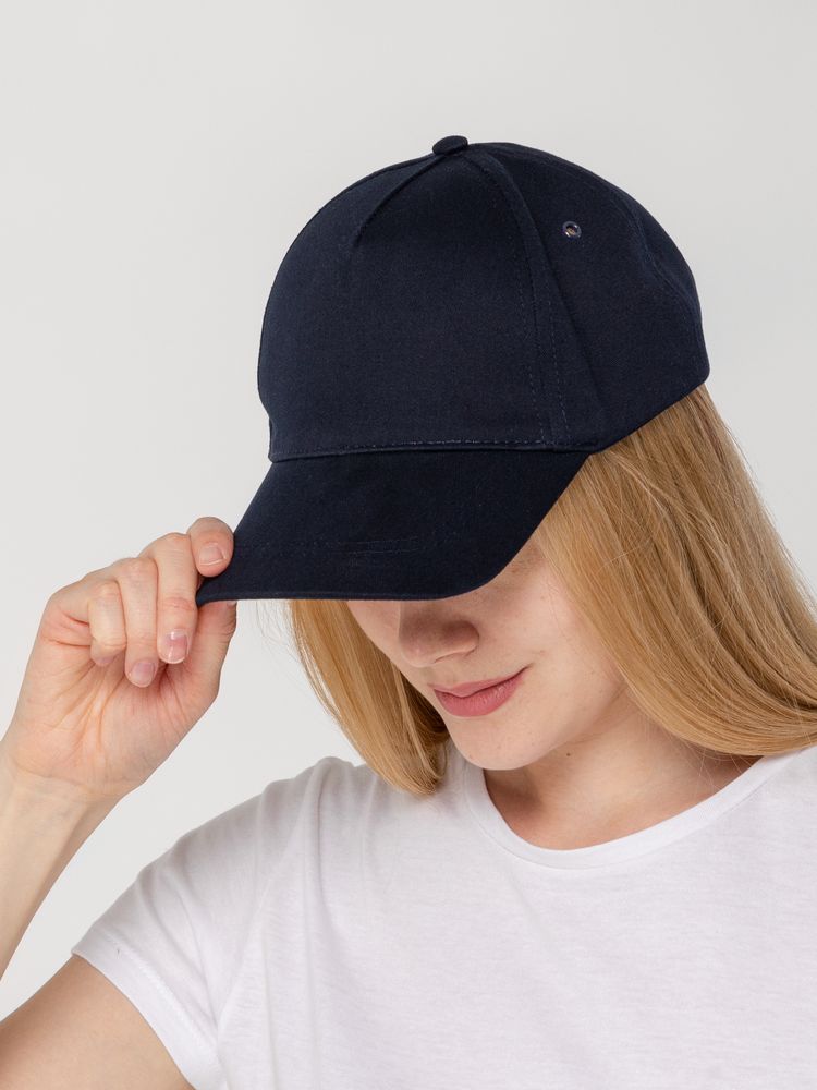 Бейсболка Convention, темно-синяя — изображение 5