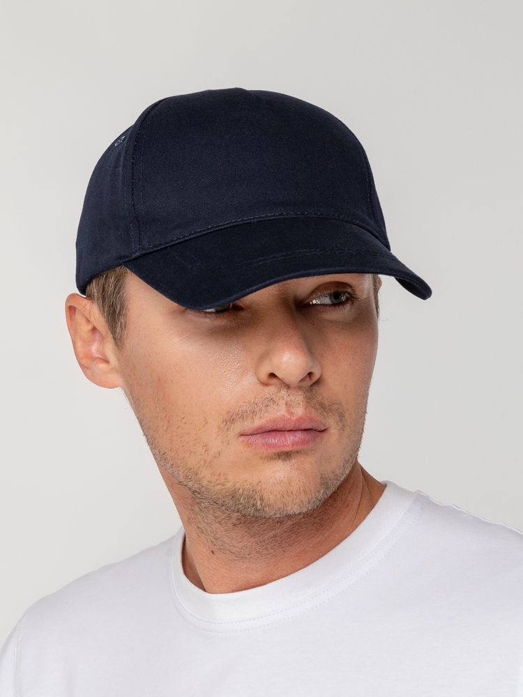 Бейсболка Convention, темно-синяя — изображение 7