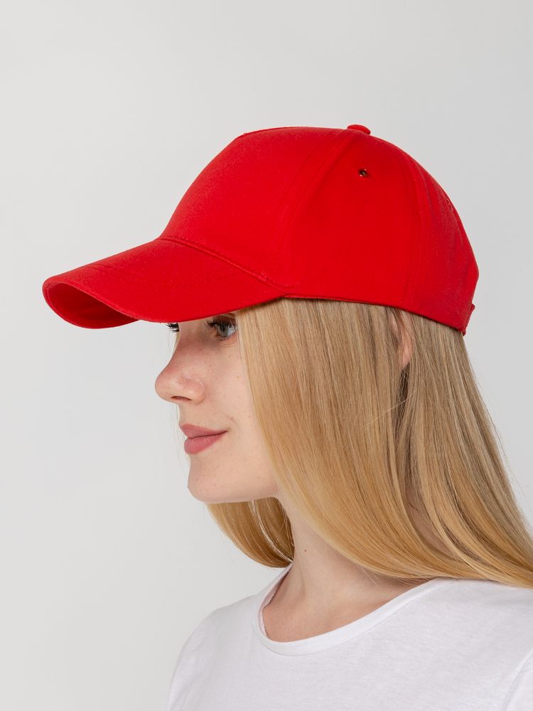 Бейсболка Convention, красная — изображение 5