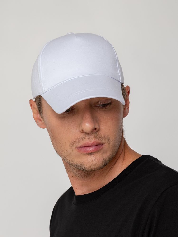 Бейсболка Convention, белая — изображение 5