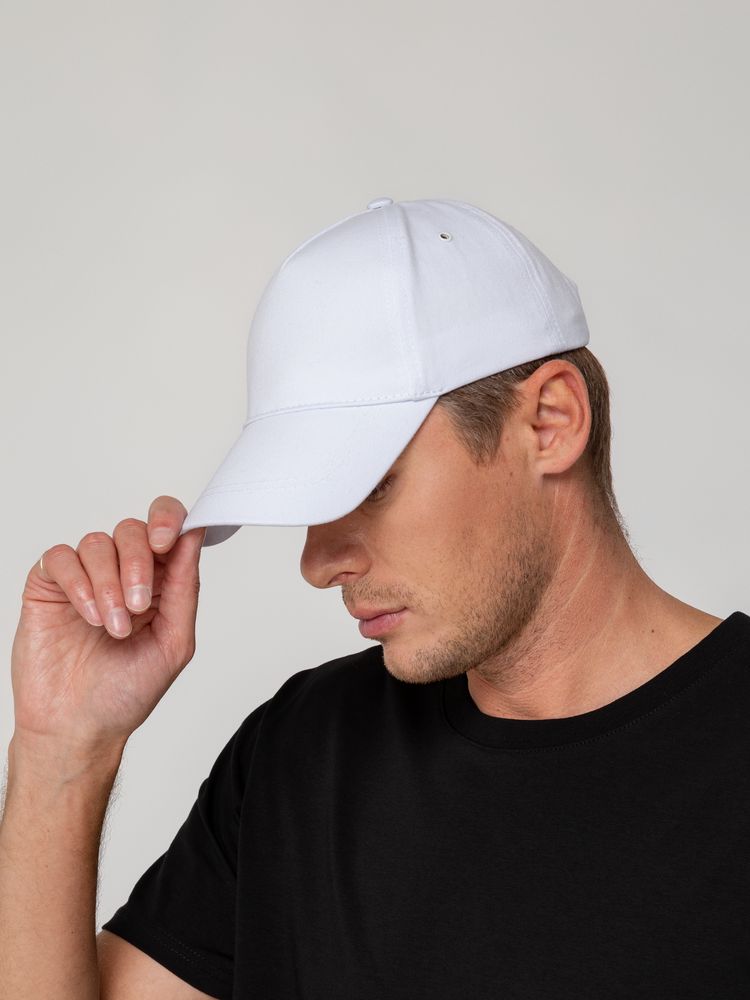 Бейсболка Convention, белая — изображение 4