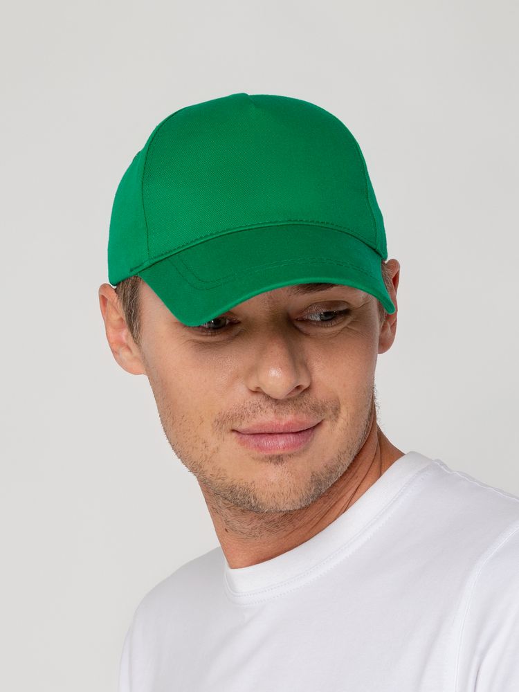 Бейсболка Convention, темно-зеленая — изображение 4