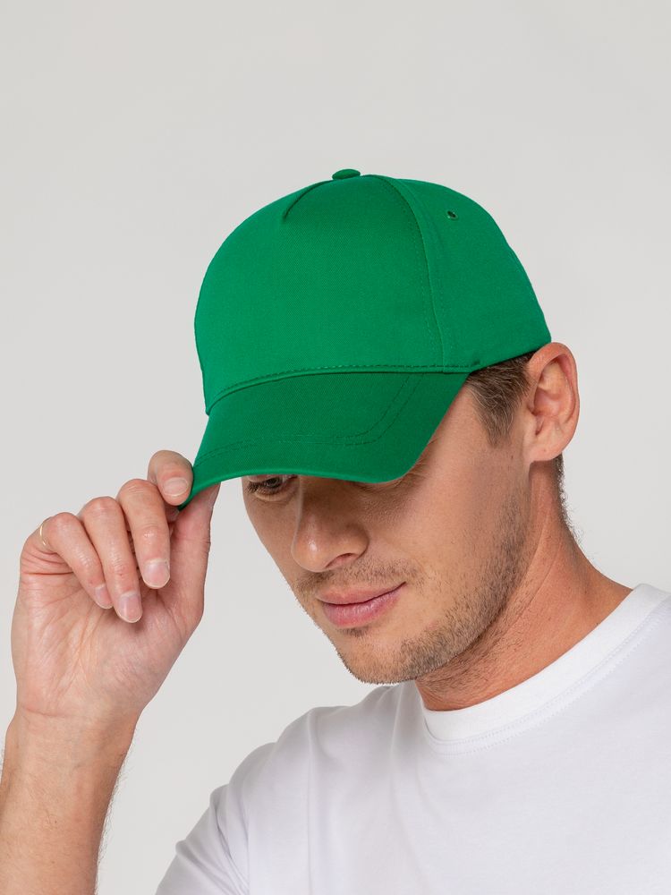 Бейсболка Convention, темно-зеленая — изображение 5