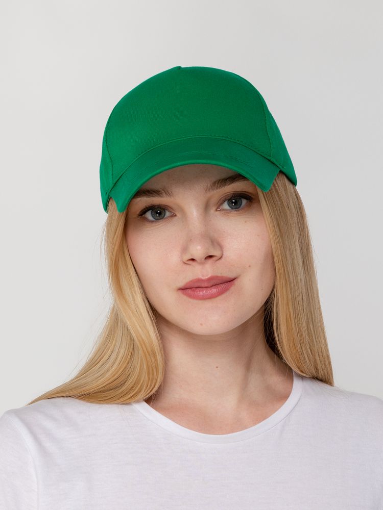 Бейсболка Convention, темно-зеленая — изображение 7