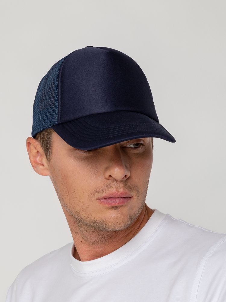 Бейсболка Sunbreaker, темно-синяя — изображение 5