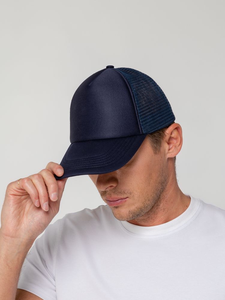 Бейсболка Sunbreaker, темно-синяя — изображение 7