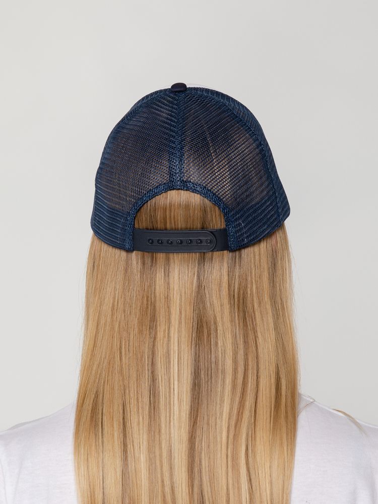 Бейсболка Sunbreaker, темно-синяя с белым — изображение 7