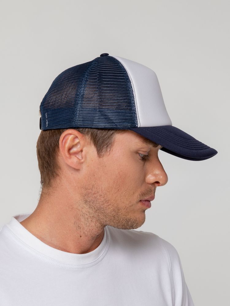 Бейсболка Sunbreaker, темно-синяя с белым — изображение 8