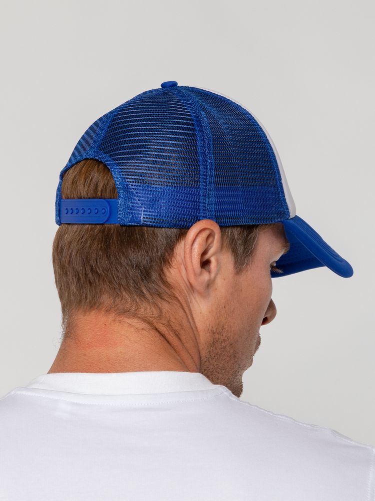 Бейсболка Sunbreaker, ярко-синяя с белым — изображение 7