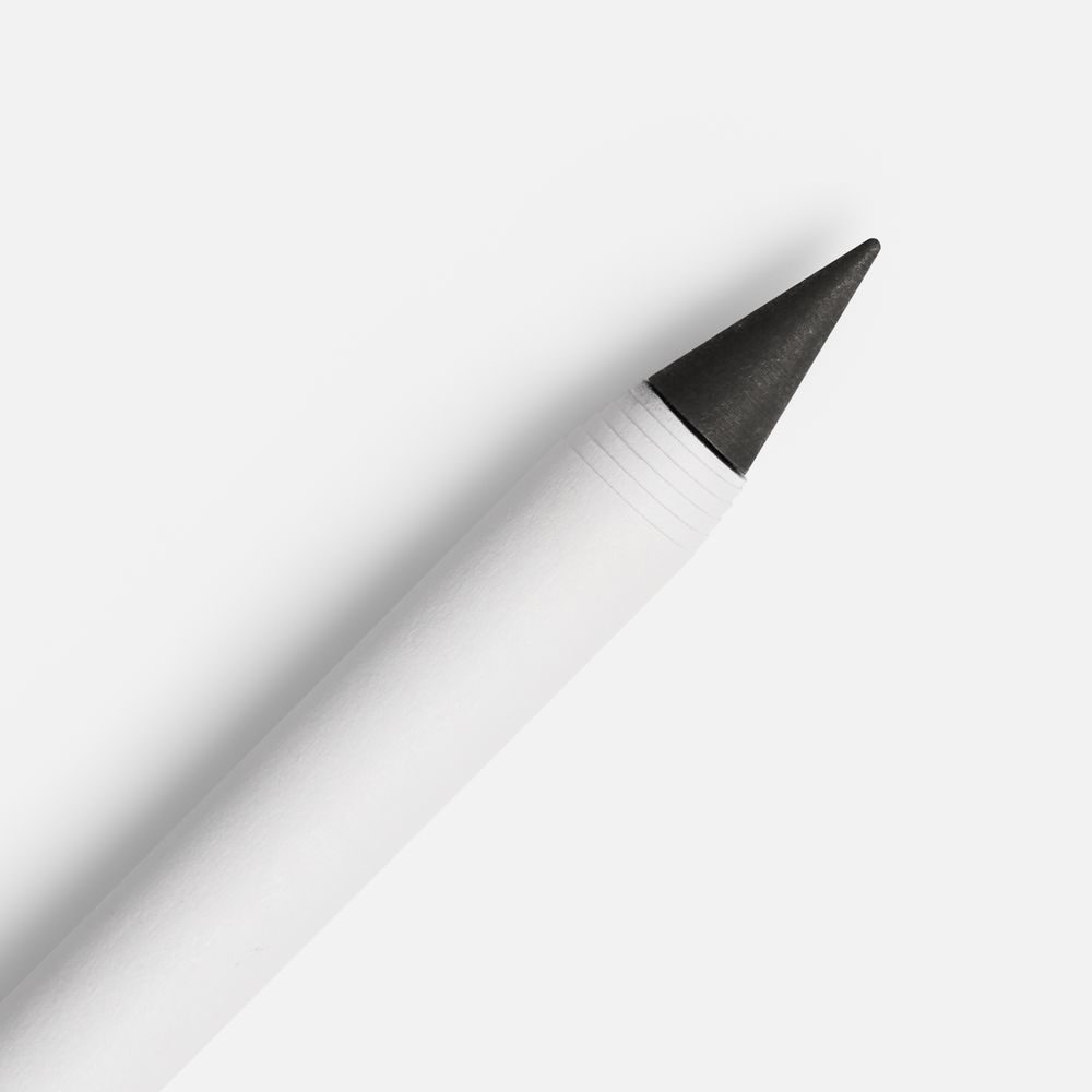 Вечный карандаш Carton Inkless, белый — изображение 2