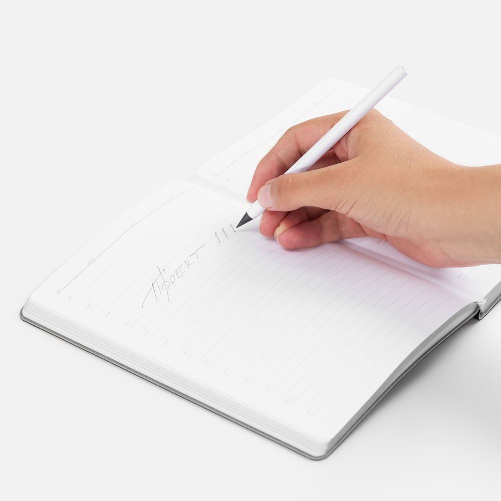 Вечный карандаш Carton Inkless, белый — изображение 5