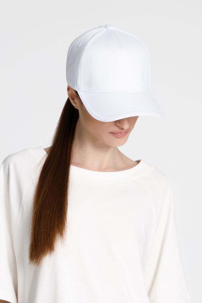Бейсболка C1, белая — изображение 6