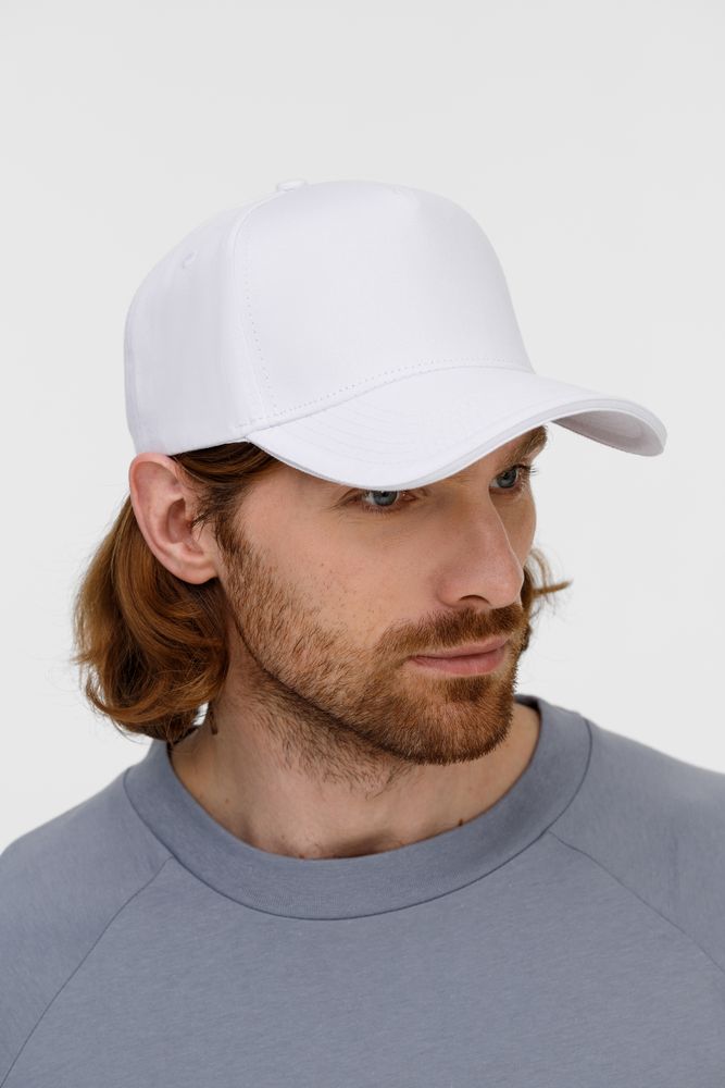 Бейсболка C1, белая — изображение 5