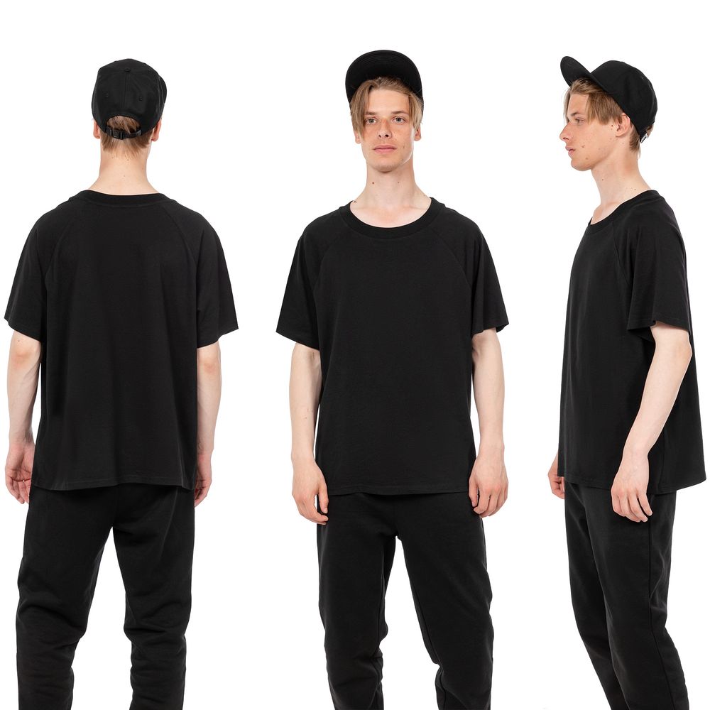 Бейсболка C2, черная — изображение 8