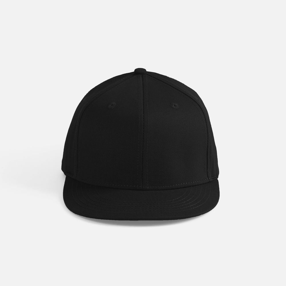 Бейсболка C2, черная — изображение 2