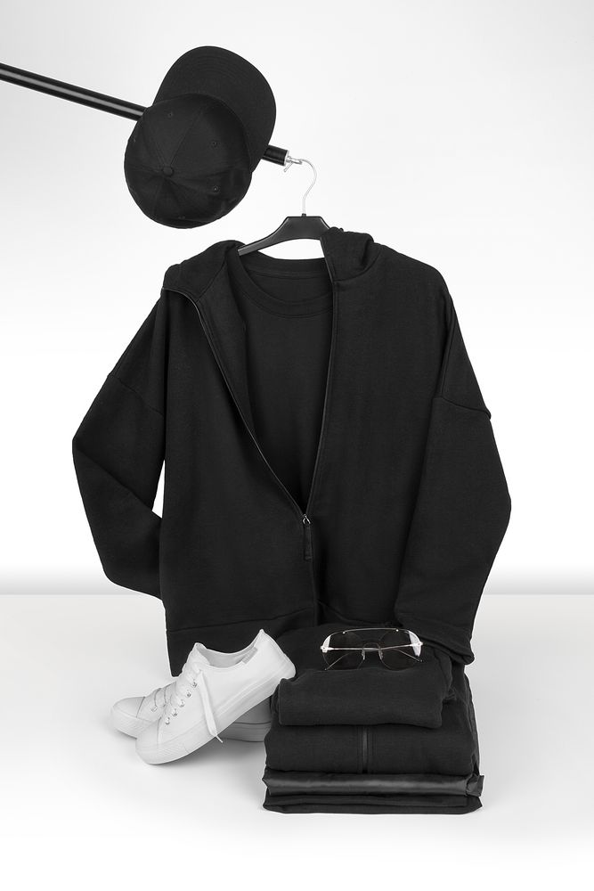 Бейсболка C2, черная — изображение 13