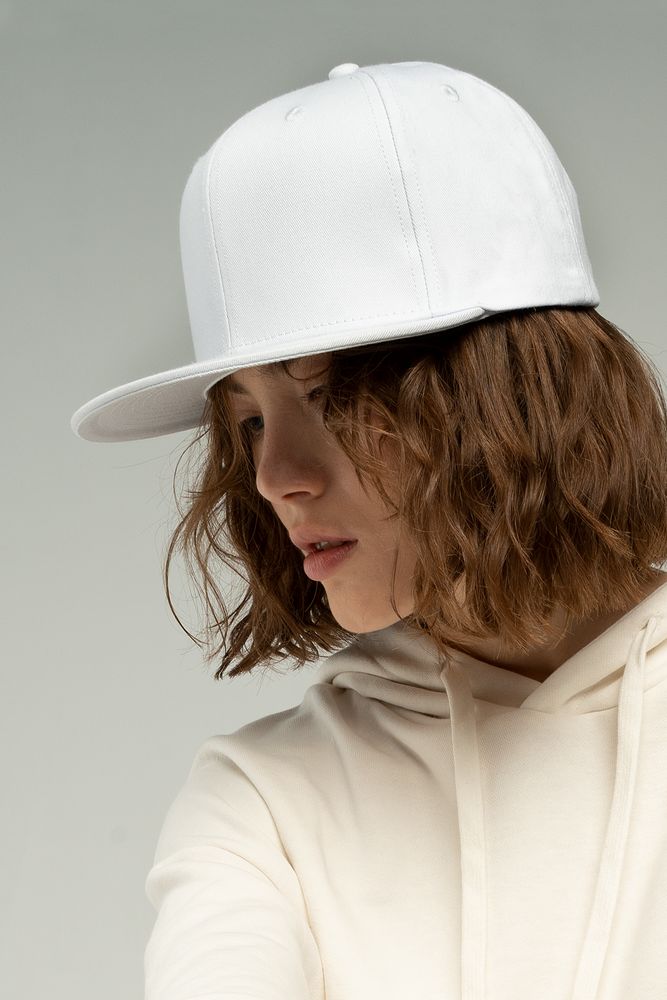 Бейсболка C2, белая — изображение 5