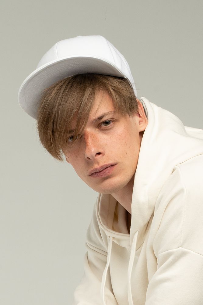 Бейсболка C2, белая — изображение 6