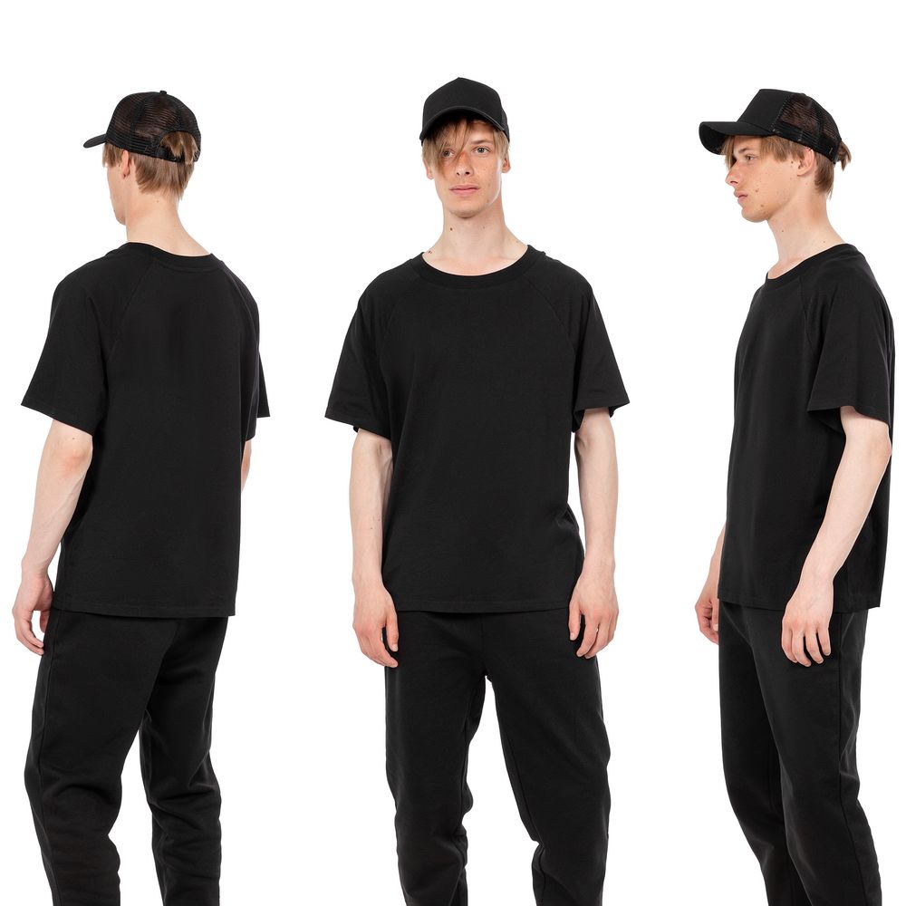 Бейсболка C3, черная — изображение 6