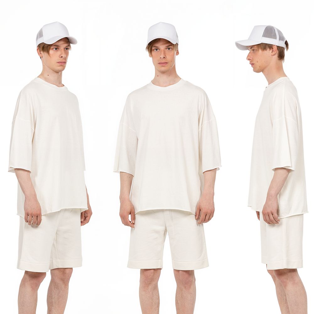 Бейсболка C3, белая — изображение 5