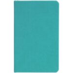 Блокнот Cluster Mini в клетку, бирюзовый