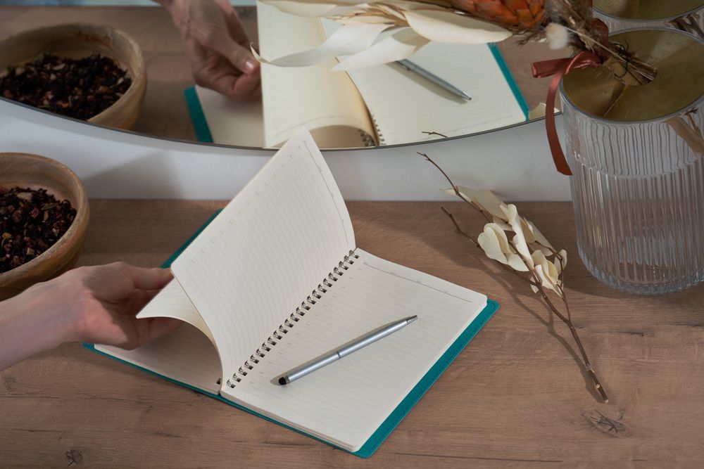 Ежедневник Spring Shall, недатированный, синий — изображение 9