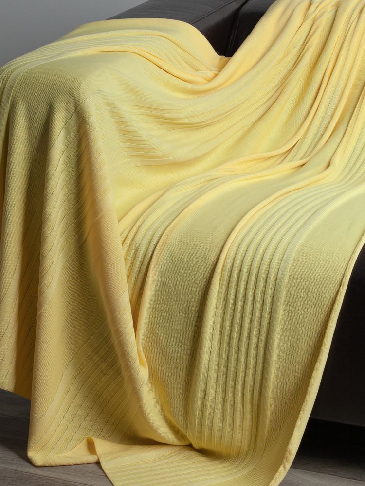 Плед Pail Tint, светло-желтый — изображение 8