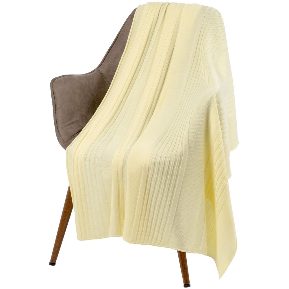 Плед Pail Tint, светло-желтый — изображение 6