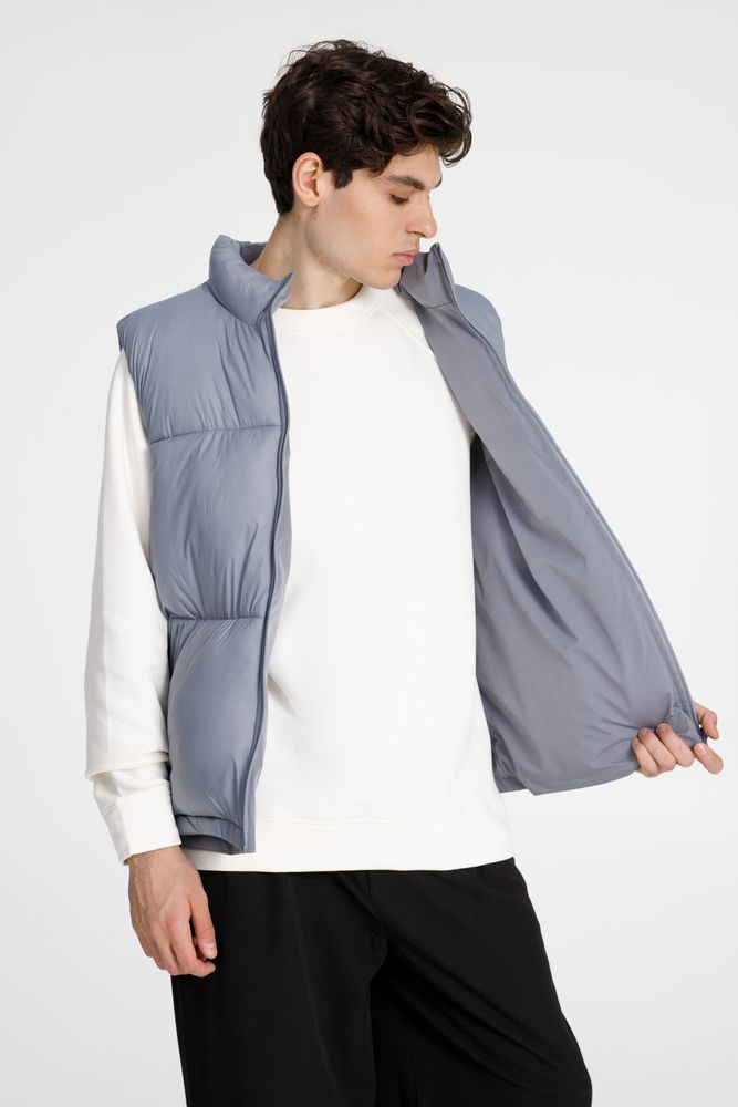 Жилет двусторонний V2, серый — изображение 5