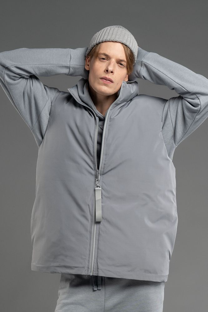 Жилет двусторонний V2, серый — изображение 16