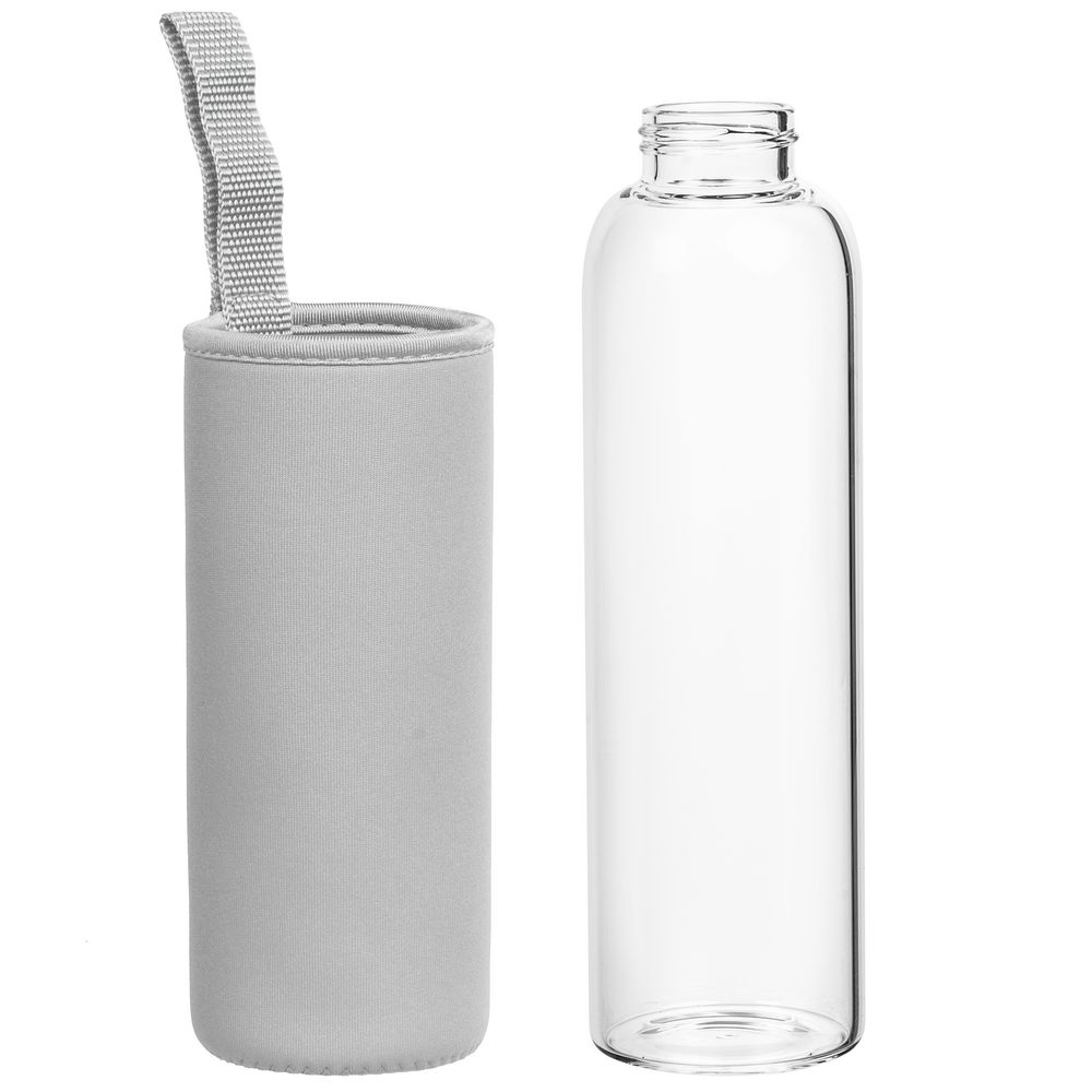 Бутылка для воды Sleeve Ace, серая — изображение 3