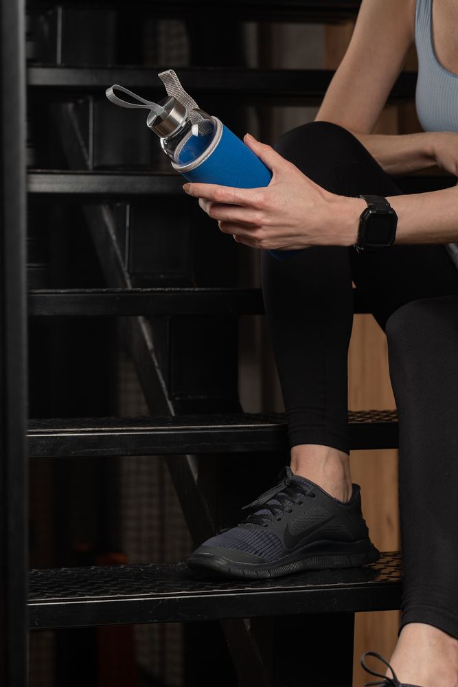 Бутылка для воды Sleeve Ace, синяя — изображение 6