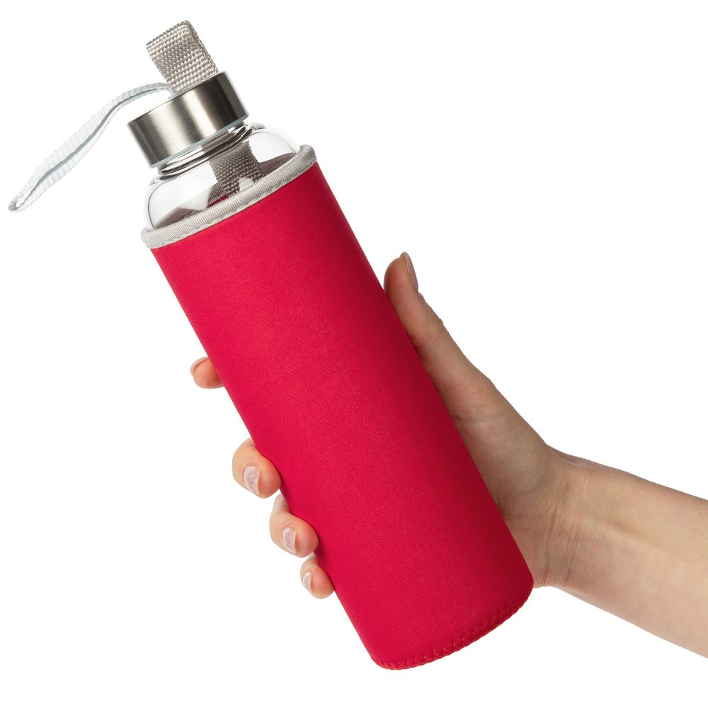 Бутылка для воды Sleeve Ace, красная — изображение 4