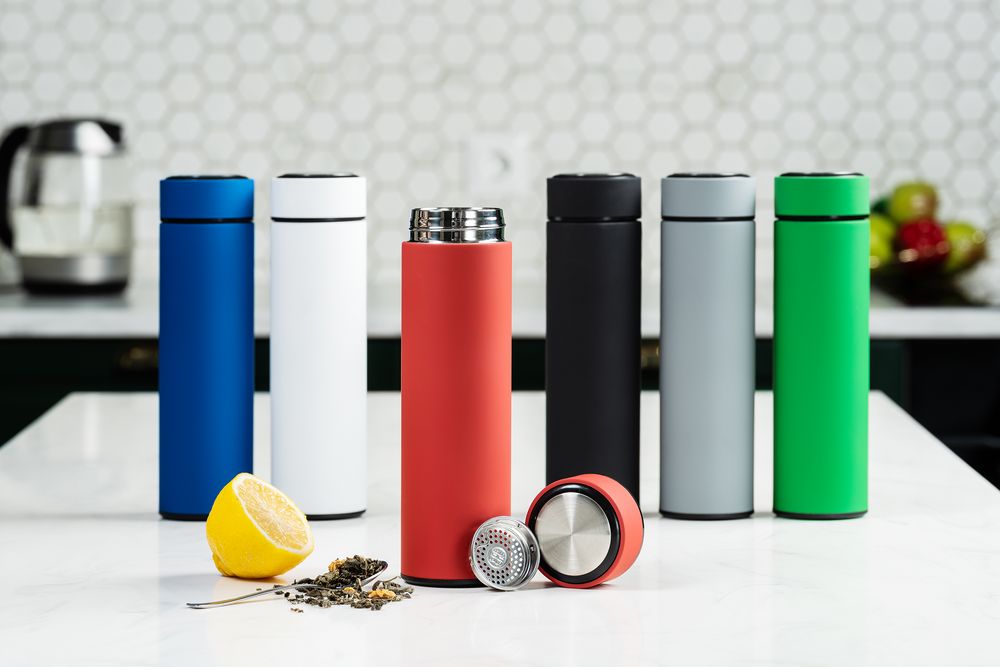 Термос с ситечком Percola, красный — изображение 8