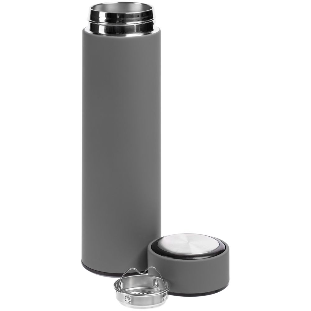 Термос с ситечком Percola, серый — изображение 2