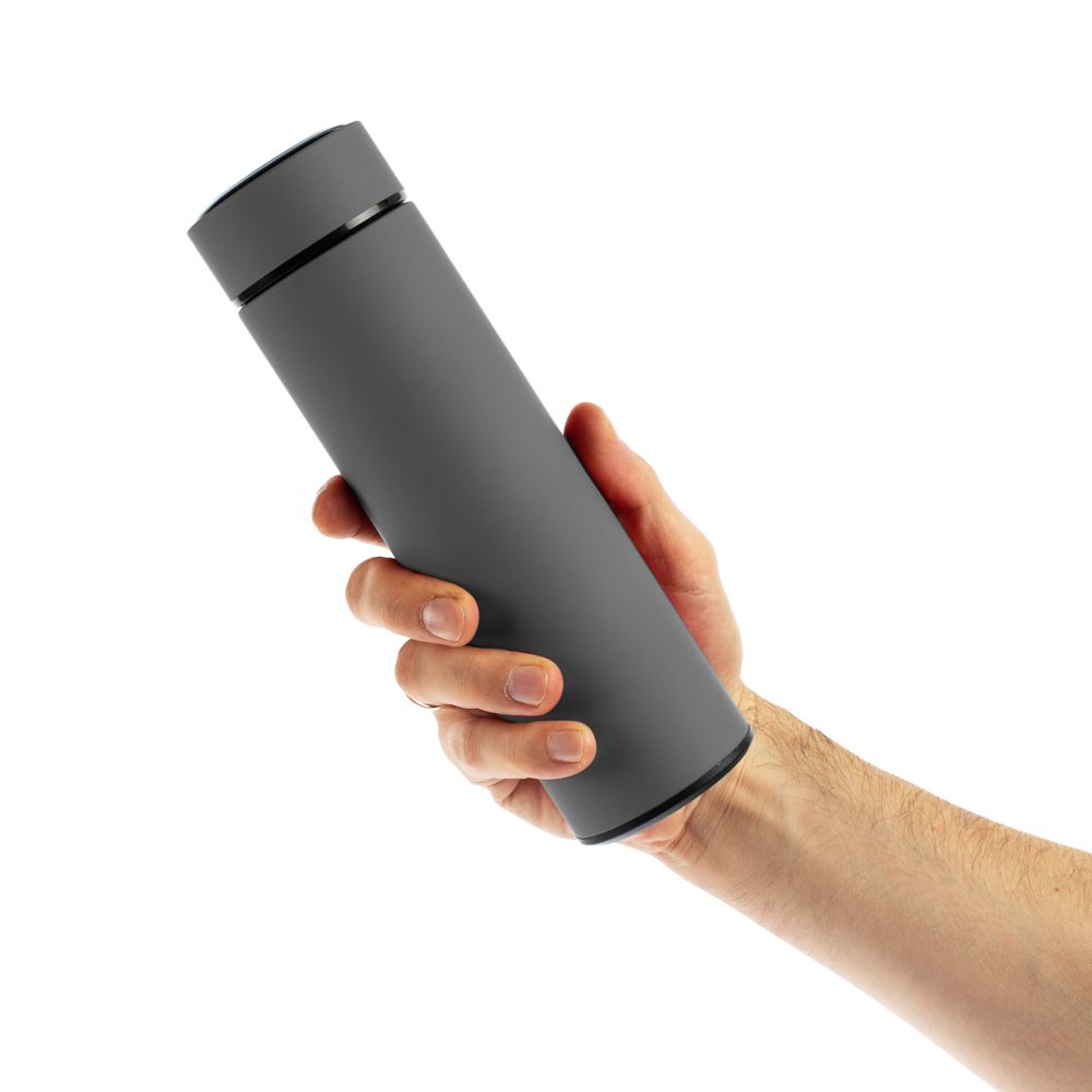 Термос с ситечком Percola, серый — изображение 7