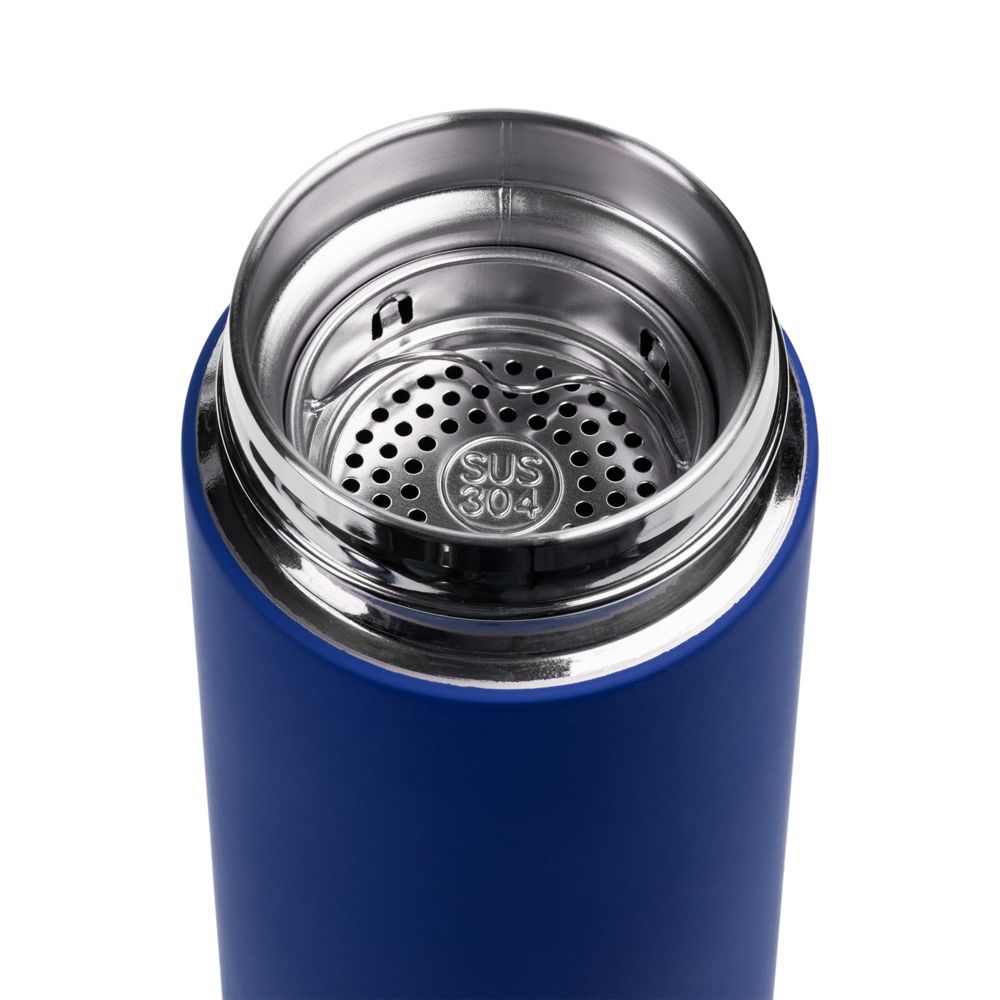 Термос с ситечком Percola, синий — изображение 3