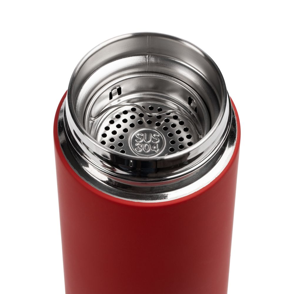 Термос с ситечком Percola, красный — изображение 3
