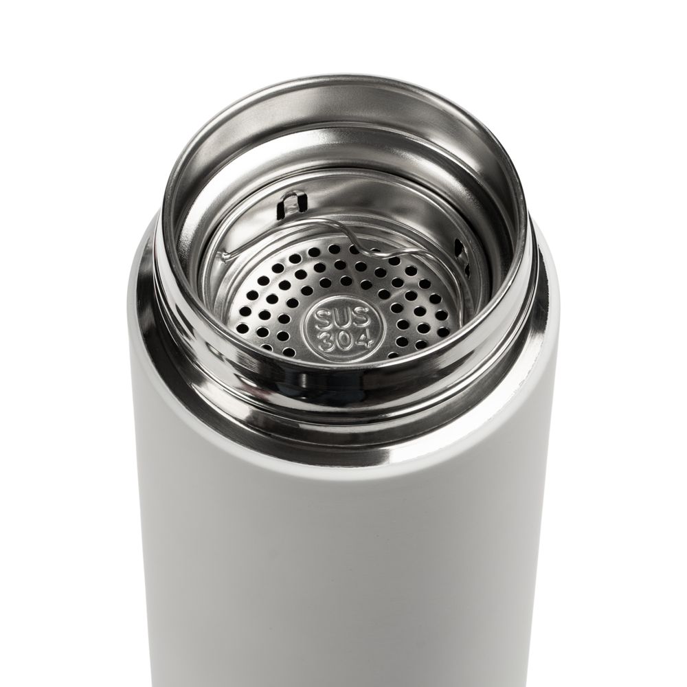 Термос с ситечком Percola, белый — изображение 3