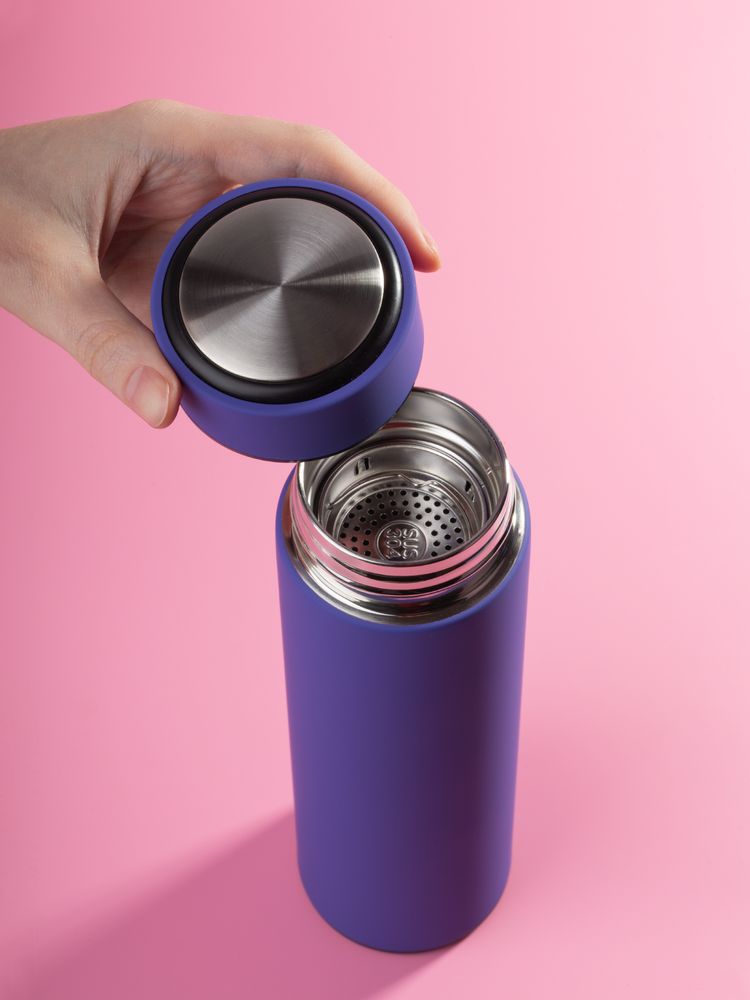 Термос с ситечком Percola, фиолетовый — изображение 3