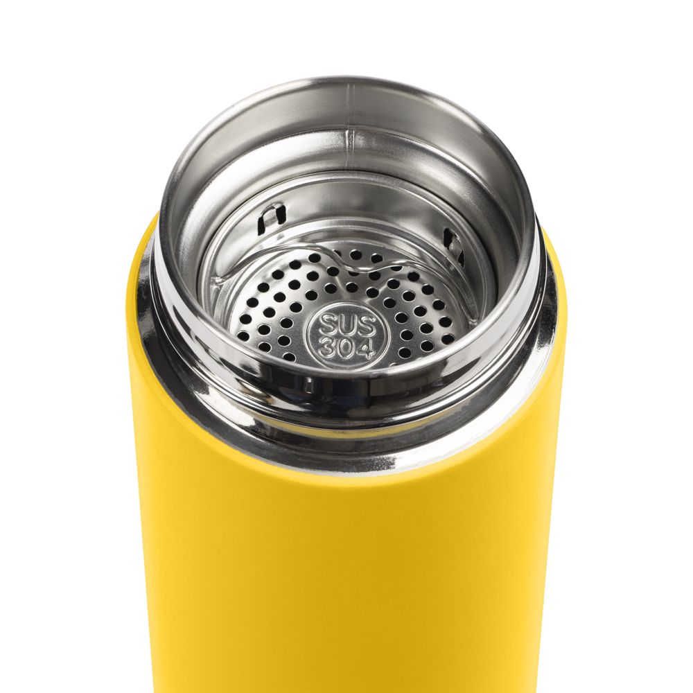 Термос с ситечком Percola, желтый — изображение 4