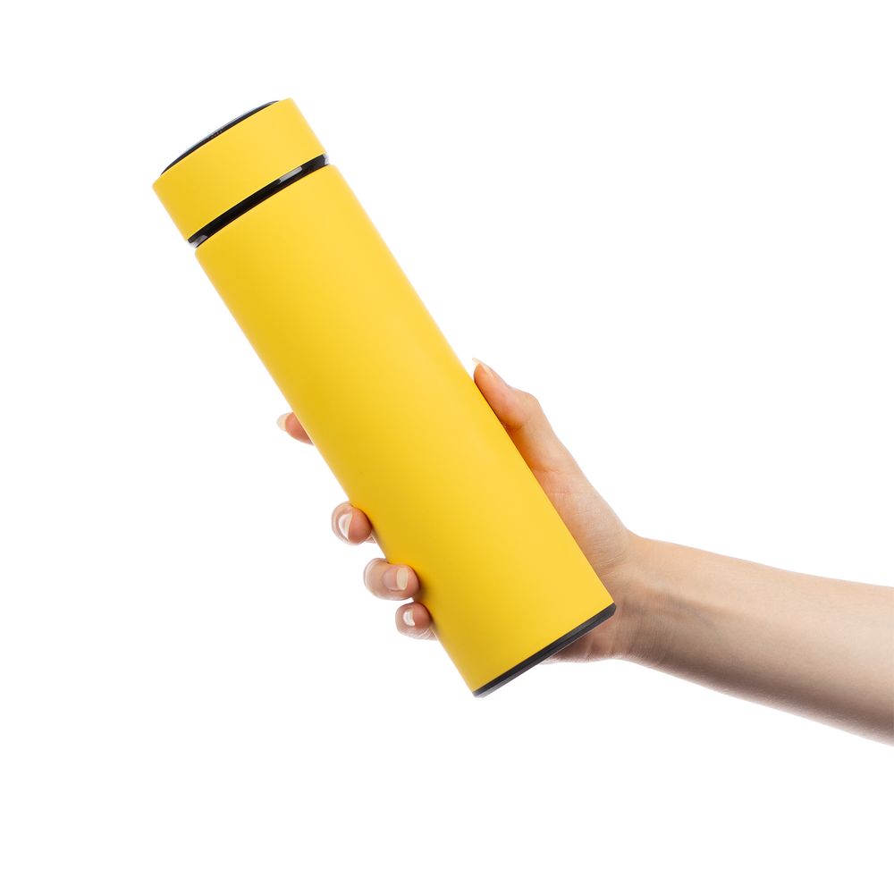 Термос с ситечком Percola, желтый — изображение 7