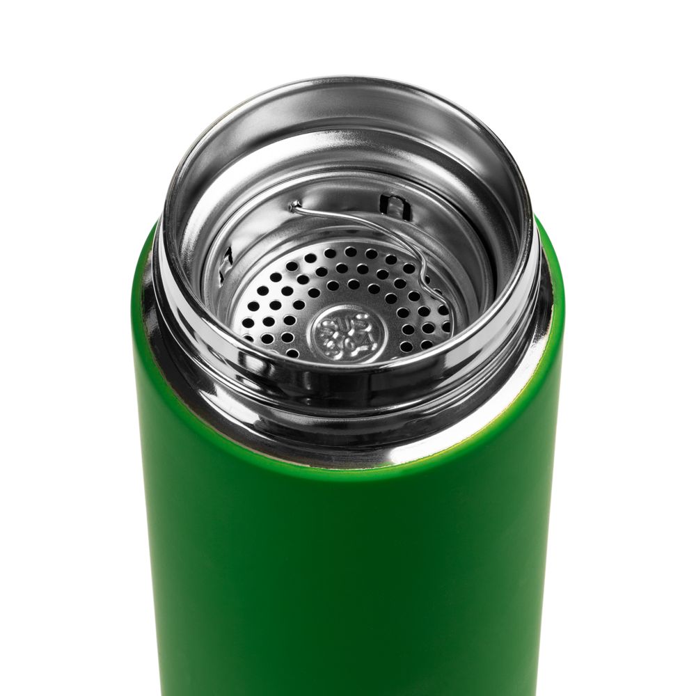 Термос с ситечком Percola, зеленый — изображение 3
