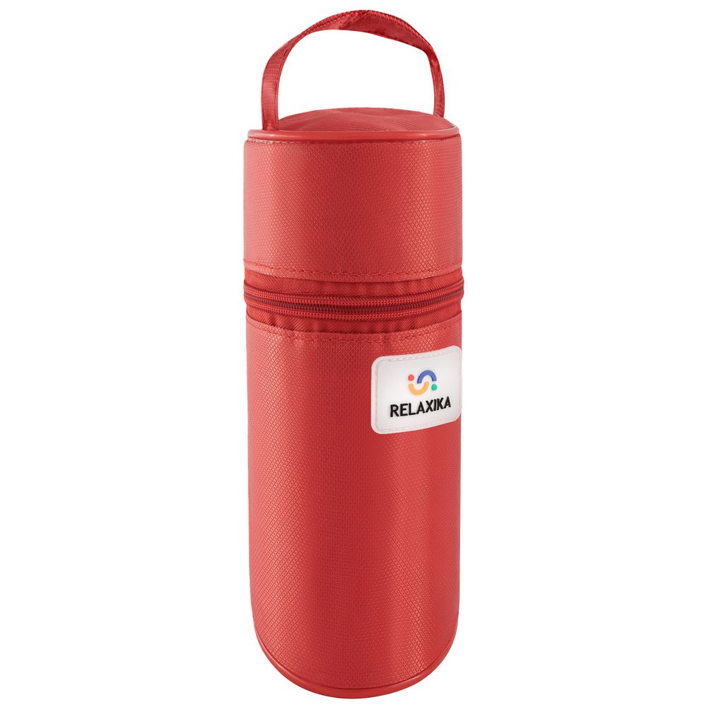 Термос Relaxika Duo 1000 в чехле, стальной — изображение 3