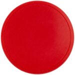 Лейбл из ПВХ Dzeta Round, L, красный