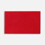 Лейбл из ПВХ Dzeta, ХL, красный